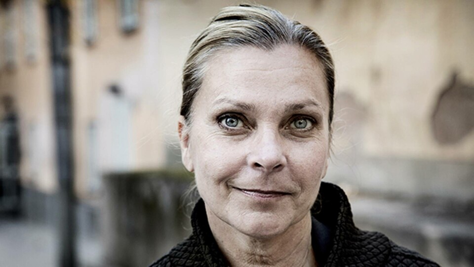 Polisförbundets ordförande Lena Nitz. Foto: Jörgen Appelgren