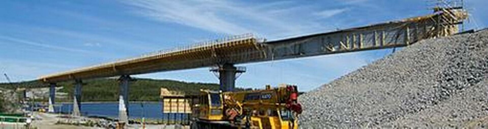 Här dog två av Skanskas anställda när brobygget vid Älandsfjärden rasade.