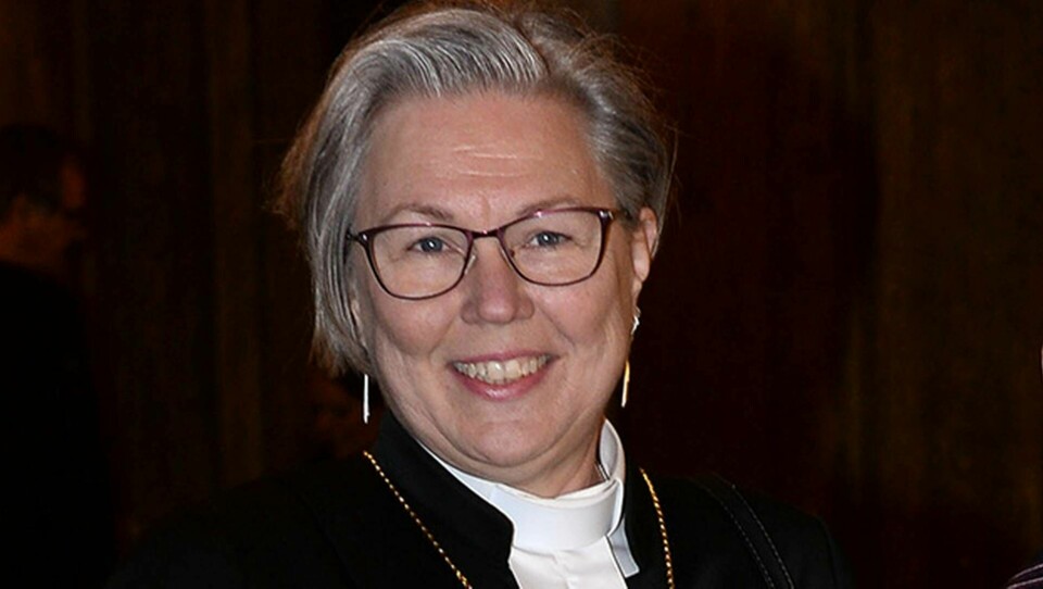 Biskop Eva Nordung Byström i Härnösands stift. Hon tillträdde för snart sex år sedan. Foto: Fredrik Sandberg / TT