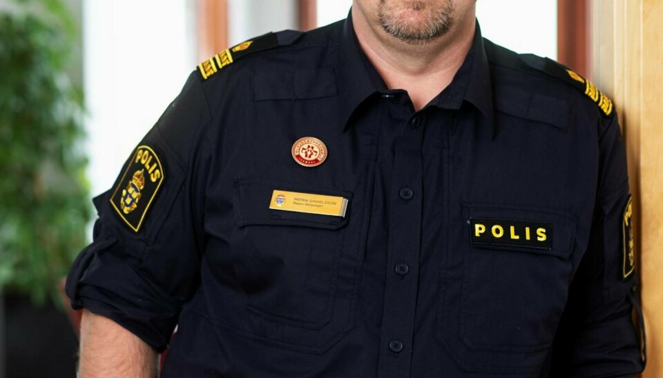 Patrik Danielsson är huvudskyddsombud hos polisen.