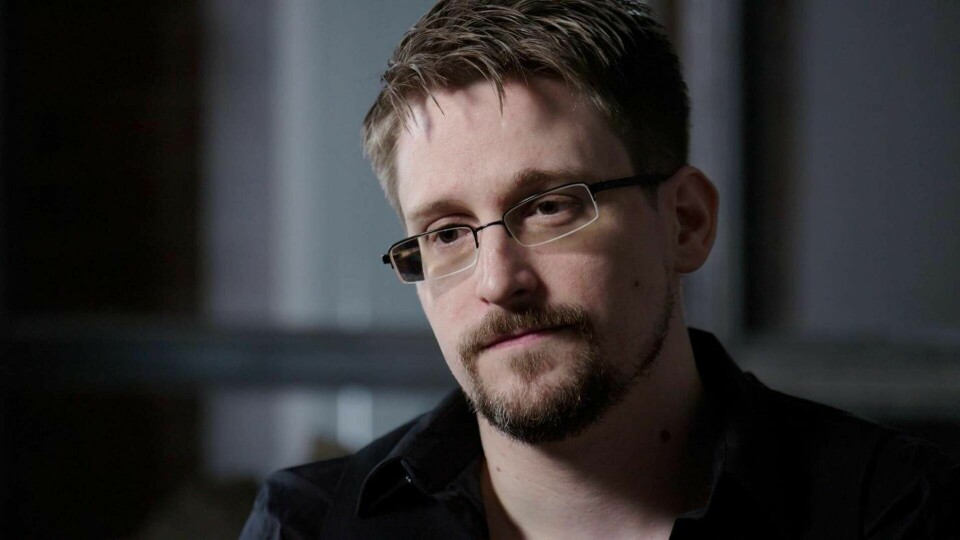 Edward Snowden. Foto: Laurence Topham
