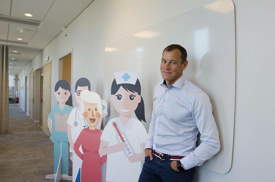 Pär Skoglund Finquist, utbildnings- och utvecklingschef på läkemedelsbolaget Roche. Foto: Elsa Frizell