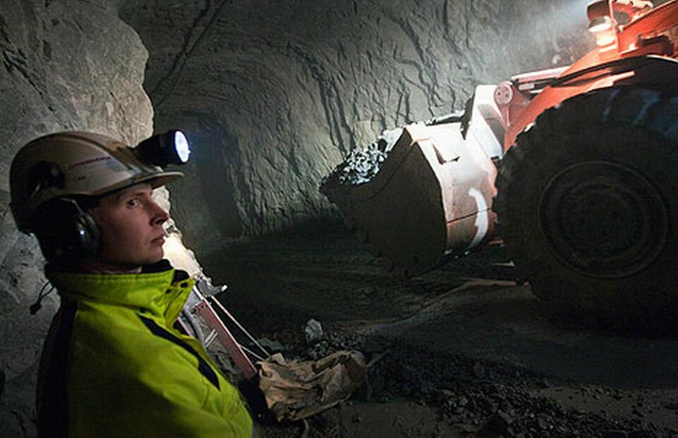 I gruvorna är snart människor historia – tack vare ny teknik. Det är vägen mot en säkrare arbetsmiljö i gruvorna. Foto: Mikael Wallerstedt