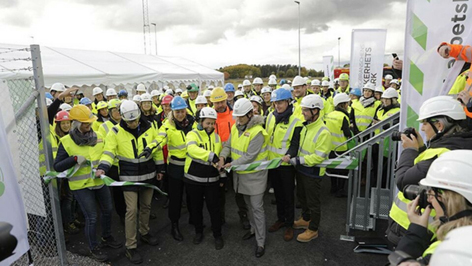 Säkerhetsparken som invigdes på måndagen är belägen vid Arlanda flygplats.