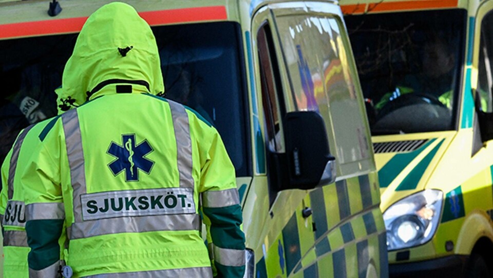 En man har dött vid ett lantbruk i Vännäs i en arbetsplatsolycka. Foto: Johan Nilsson/TT En man har dött vid ett lantbruk i Vännäs i en arbetsplatsolycka. Foto: Johan Nilsson/TT