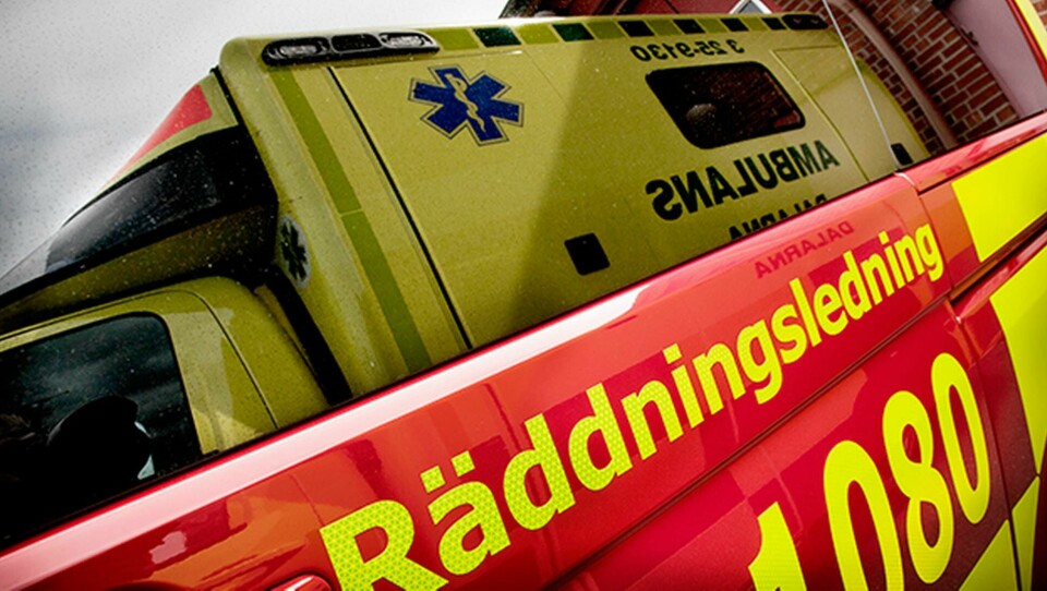 15 maj 2016, Räddningstjänstens styrka i Borlänge utsattes för stenkastning när de under en utryckning till området Tjärna Ängar. Ingen person skadades. Foto: Jörgen Appelgren
