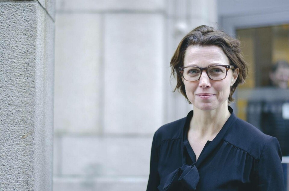Paula Hogéus varnar för det hon kallar ”hela-havet-stormar-omorganiseringar” där alla medarbetare får söka om sina jobb. Det är helt emot Las menar hon. Foto: Elsa Frizell