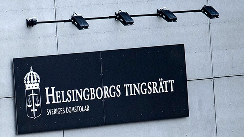 Åtalet ska bedömas av tingsrätten i Helsingborg. Enligt åklagaren har det begåtts arbetsmiljöbrott innefattande vållande till kroppsskada. Foto: Johan Nilsson/TT