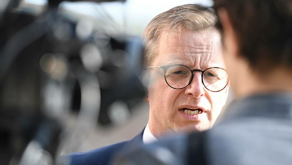 Mikael Damberg, inrikesminister (S). Foto: Pontus Lundahl/TT