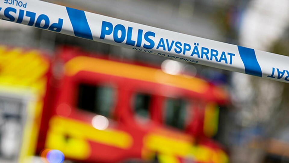 Mannen klämdes ihjäl under ett anläggningsarbete i Söderhamn. Foto: Johan Nilsson/TT