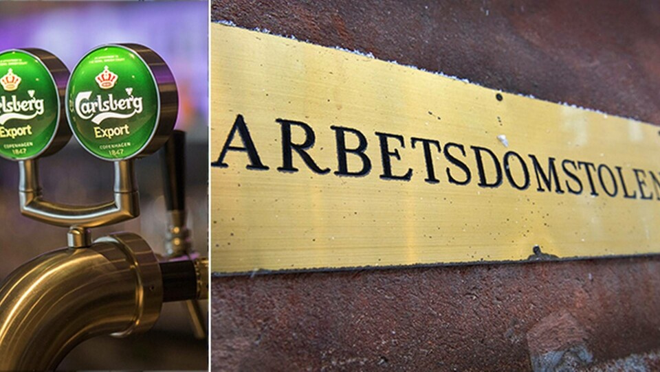 Ändringarna genomfördes utan att Carlsberg mbl-förhandlat med facket och utan att göra en risk- och konsekvensanalys. Bolaget har inte heller följt kollektivavtalet i fråga om det systematiska arbetsmiljöarbetet, enligt Livs stämningsansökan. Foto: TT-Bild