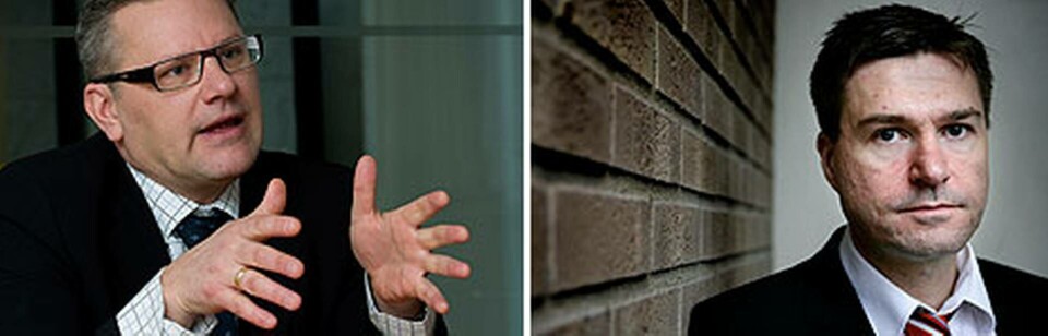 Bemanningsföretagens förbundsdirektör Henrik Bäckström tyckte inte att Arbetsmiljöverkets statistik över arbetsolyckor höll måttet. Nu har han stämt möte med generaldirektören Mikael Sjöberg. Foto: Scanpix