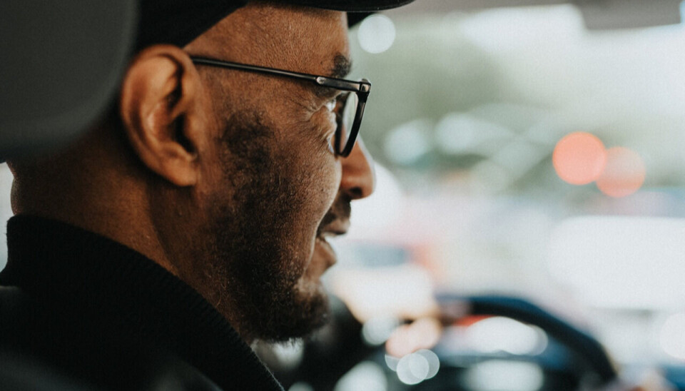 Muhammed Abdulle kör för Fair Taxi.